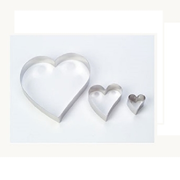 Imagen de Molde Corazon Inox. 24 cm. 2362
