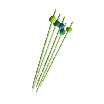 Imagen de Brocheta Bambu Bola 12 cm (200 ud.) 19175