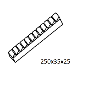 Imagen de Molde PVC Turron TU465