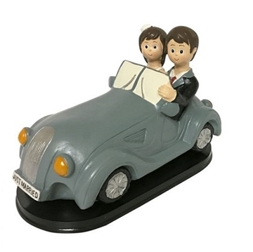 Imagen de Novios Coche Gris 2171