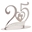Imagen de 25 Aniversario METAL (20x16 cm) 305062