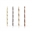 Imagen de Surtido Cigarrillos  chocolate (108 ud) 71518/71517