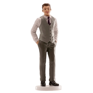 Imagen de Novio Chaleco Gris (16 cm) 305088