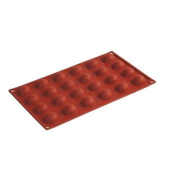 Imagen de Molde Semiesfera 30 mm (30x17,5 cm) FR004