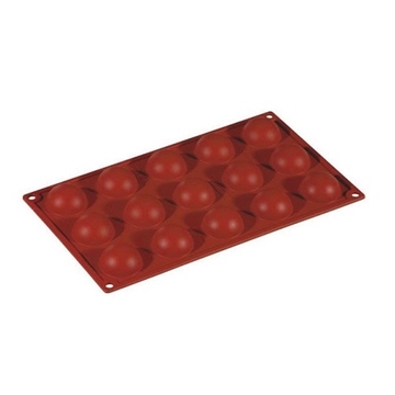 Imagen de Molde Semiesfera 40 mm (30x17,5 cm) FR003
