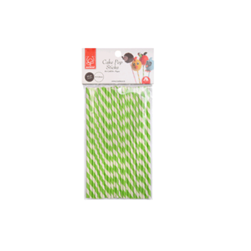 Imagen de Palitos Piruletas Verde 152 mm (24 ud) 30742