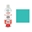 Imagen de Spray terciopelo Azul Tiffany (400 ml) DV15