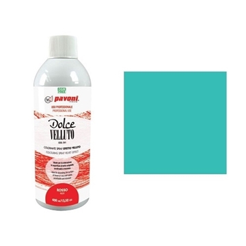 Imagen de Spray terciopelo Azul Tiffany (400 ml) DV15