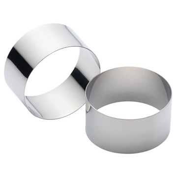 Imagen de Aro postre inox  4x4,5 cm.  0512