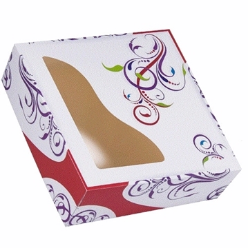 Imagen de Caja Trendy c/ventana 40x40x8 (25 ud)