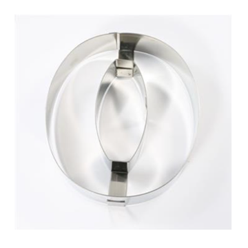 Imagen de Molde Inox Numero CERO (30 cm) 40H4X10