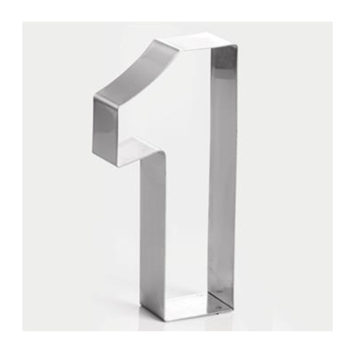 Imagen de Molde Inox Numero UNO (30 cm) 40H4X01