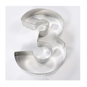 Imagen de Molde Inox Numero TRES (30 cm) 40H4X03