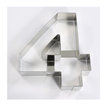 Imagen de Molde Inox Numero CUATRO (30 cm) 40H4X04