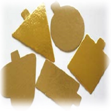 Imagen de Monoporcion Oro Cuadrado 7,5 cm (100 u)