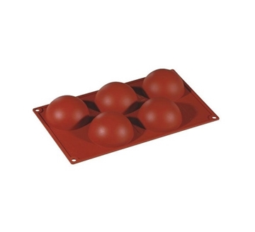 Imagen de Molde Semiesfera 80 mm (30x17,5 cm) FR018