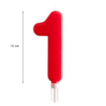 Imagen de Vela Gigante nº1 (15 cm) 345278