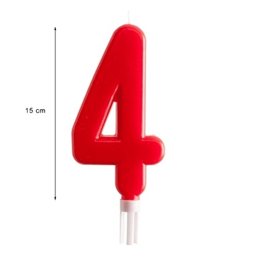 Imagen de Vela Gigante nº4 (15 cm) 345281