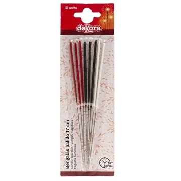 Imagen de Bengalas Palillos Colores (8 ud) 316003