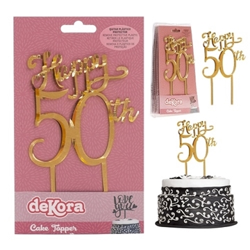 Imagen de Topper 50 ANIVERSARIO (16x10 cm) 354106