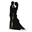 Imagen de Novios Boda c/Bebe Metal (18 cm) 305102