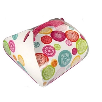 Imagen de Caja tarta cuadrada IRIS 30x30x15 (25 ud)