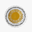 Imagen de Rodal oro calado 25 cm  (100 ud.)