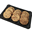 Imagen de Bandeja carton NEGRO Nº4 14x21 cm (100 ud)