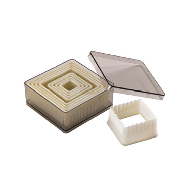 Imagen de Cortapastas Polyglass Cuadrado Rizado 02291