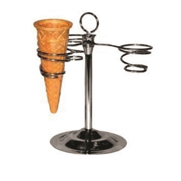 Imagen de Portaconos acero inox. 3 servicios P154