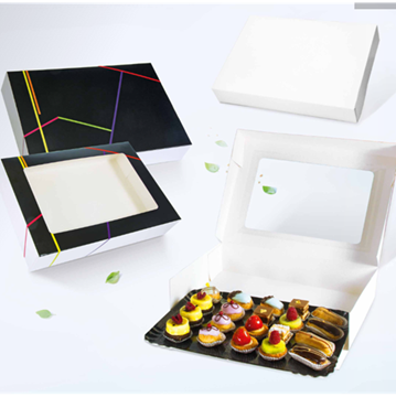 Imagen de Caja Pasteles c/Ventana 62x42x8 (25uds)