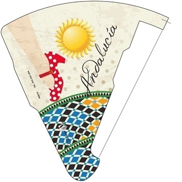 Imagen de Fundas de barquillos ANDALUCIA (2.000 ud.) 1542