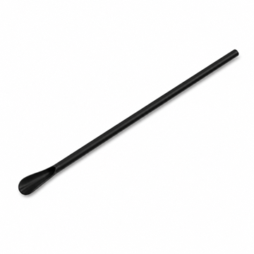 Imagen de Canutillo c/Pala BIO 20x0,6 cm (250 u) NEGRO